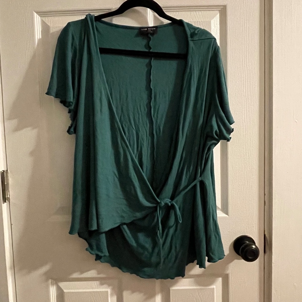 Tie front casual shirt